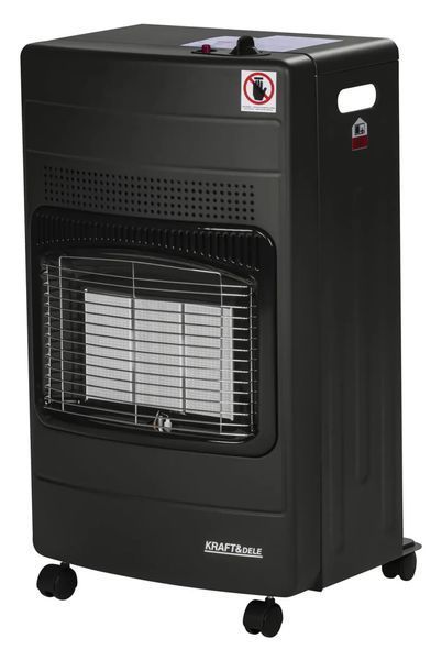 Газовий обігрівач 4200 Вт інфрачервоний Kraft&Dele KD6530 3 режими 1500/2750/4200 Вт KD6530 фото