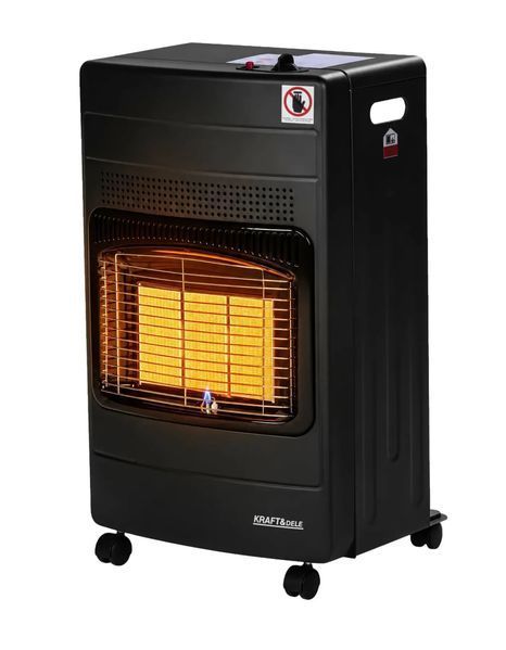 Газовий обігрівач 4200 Вт інфрачервоний Kraft&Dele KD6530 3 режими 1500/2750/4200 Вт KD6530 фото