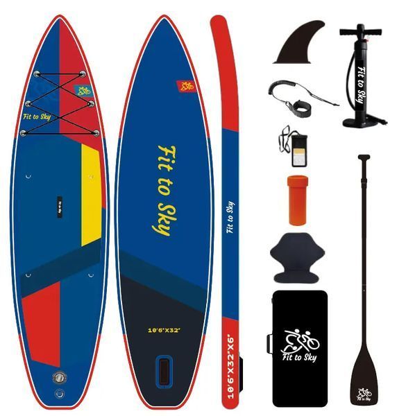 Надувна SUP/САП дошка FitToSky FTS SPD01 320см 33003301 фото