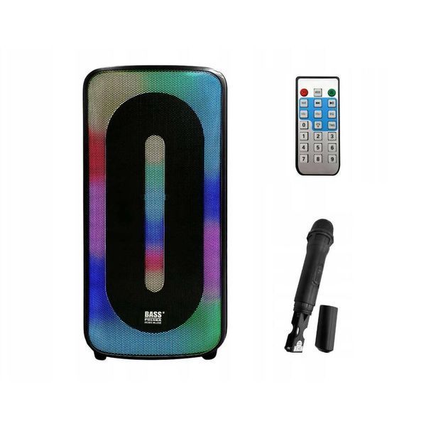 Портативна Bluetooth-колонка з радіо та мікрофоном Bass Polska BH15945 BH 15945 фото