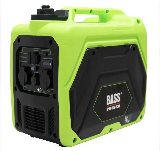 Бензиновий інверторний генератор 3,9 кВт, 230 В Bass Polska BP-5033 чиста синусоїда 3900 Вт чистий синус 5033 фото