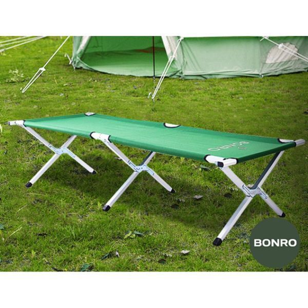 Кровать раскладная туристическая Bonro B-2010 зеленая 90000007 фото