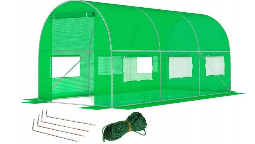 Парник теплиця 9м2 Funfit Garden (450х200х200см) Польща P0024 фото