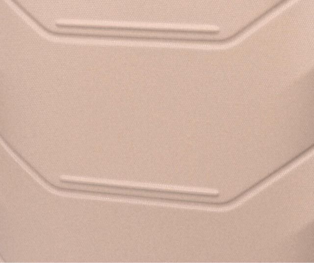 Валіза комплект пластикова 2 шт середня велика Bonro 2019 бежевий 42401078 фото