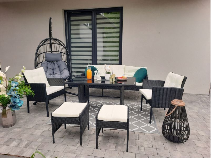 Комплект садовой мебели Garden Line VADUZ Черный SAD9583 SAD9583 фото
