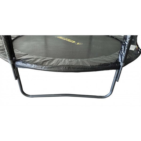 Батут з сіткою та драбинкою 252 см Atleto Black  42400582 фото