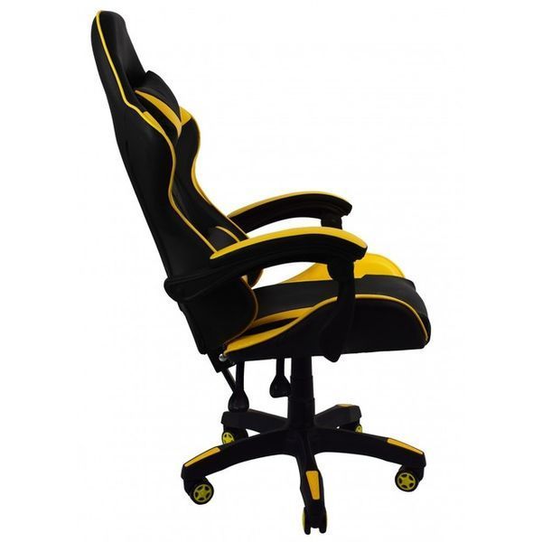 Крісло геймерське Bonro B-810 жовте 42300052 фото