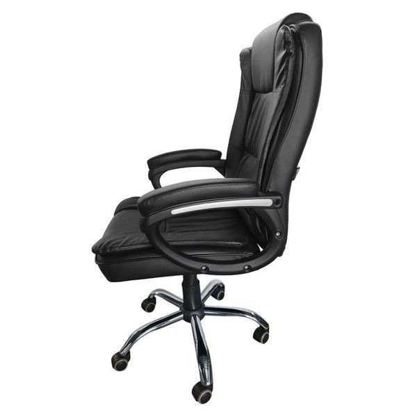 Крісло офісне на колесах Bonro B-612 чорне 42400326 фото