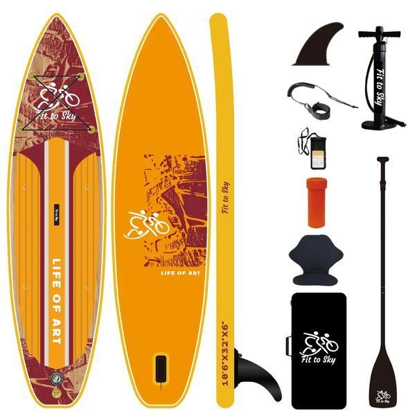 Надувна SUP/САП дошка FitToSky FTS SPD04 320см  33003304 фото
